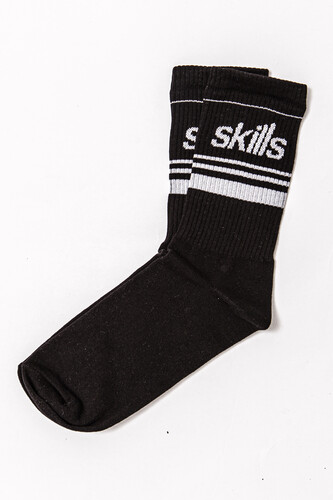Носки SKILLS Logo Lines Черный фото 5