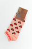 Носки ЗАПОРОЖЕЦ Сердечки короткие Персиковый фото 2