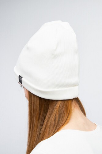 Шапка SEA-PEA СLOTHING Two (с флисом) Молочный фото 10