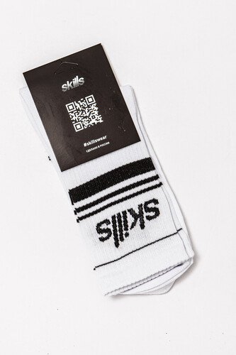 Носки SKILLS Logo Lines Белый фото 10