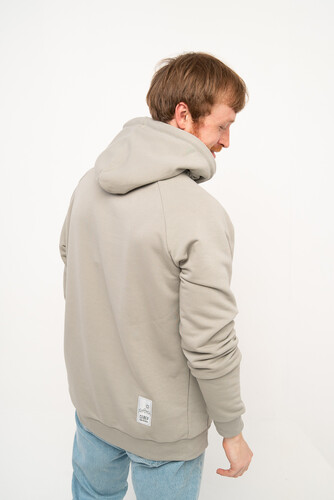 Худи СЕВЕР Лого Светло-Серый фото 9