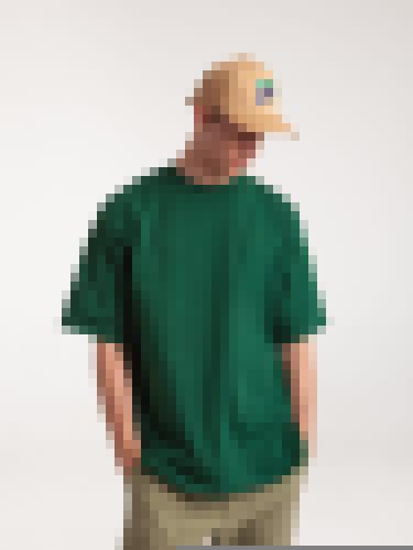 Футболка ЗАПОРОЖЕЦ Blank oversize Green фото 16