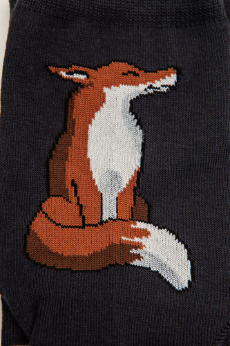 Носки ЗАПОРОЖЕЦ Лиса Темно-Серый фото 10