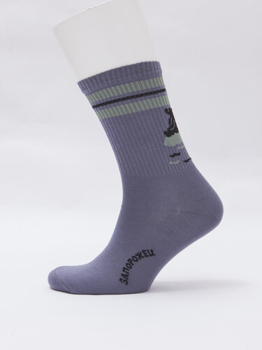 Носки ЗАПОРОЖЕЦ Спорт Мишка Серый фото 22