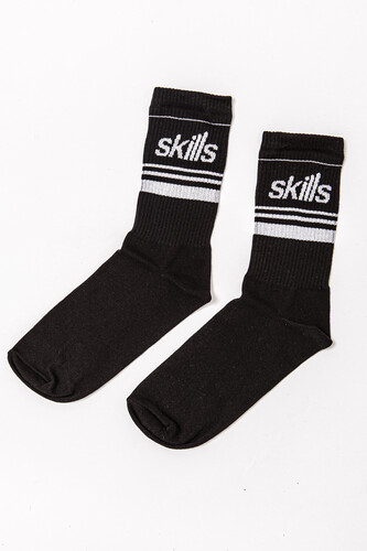 Носки SKILLS Logo Lines Черный фото 4