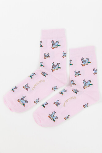 Носки ЗАПОРОЖЕЦ Дичь Светло-Розовый фото 8