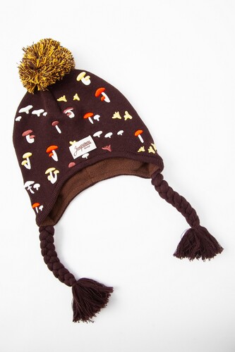 Шапка ЗАПОРОЖЕЦ Gribochki s kosichkami (детская) Brown фото 10
