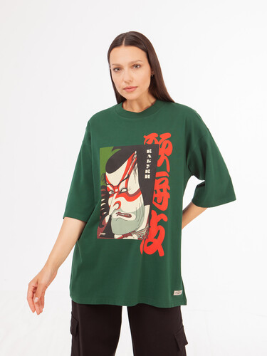 Футболка ЗАПОРОЖЕЦ Samuray Green фото 9