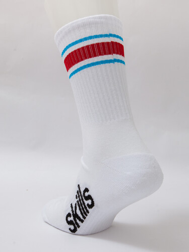 Носки махровые SKILLS Lines White/Red фото 8