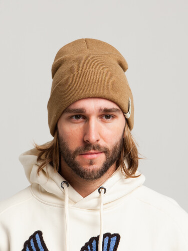 Шапка TRUESPIN Basic Beanie Beige фото 6