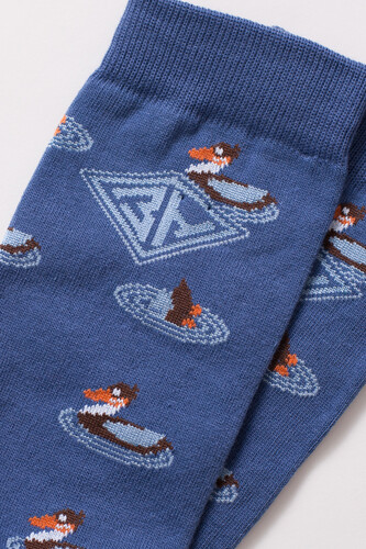 Носки ЗАПОРОЖЕЦ Утки Джинс фото 6