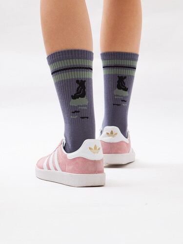 Носки ЗАПОРОЖЕЦ Спорт Мишка Серый фото 14