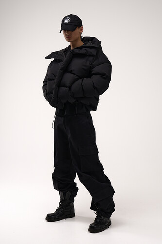 Пуховик ZNY DJ-HOODEDAW25 Black фото 16