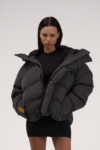 Пуховик ZNY DJ-HOODEDAW25 Grey фото 14