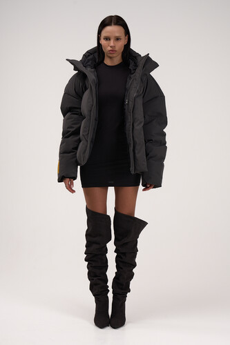 Пуховик ZNY DJ-HOODEDAW25 Grey фото 16