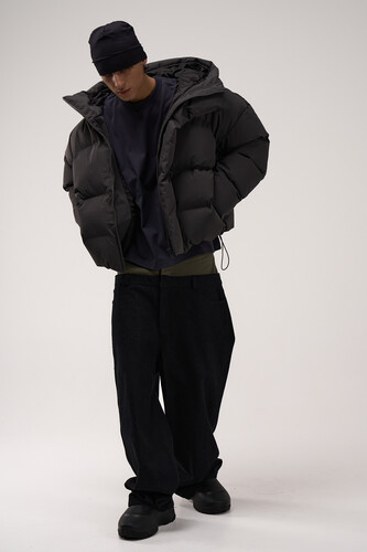 Пуховик ZNY DJ-HOODEDAW25 Grey фото 24