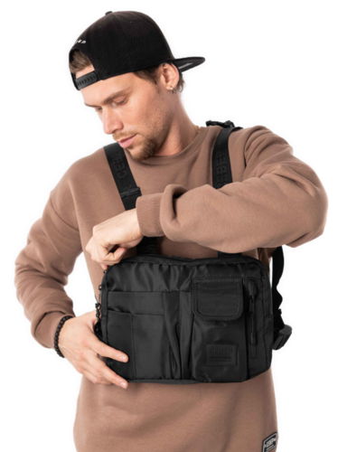 Сумка-рюкзак СЕВЕР СЕВ1698 Черный фото 10