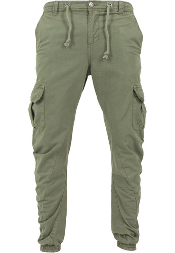 Брюки URBAN CLASSICS Cargo Jogging Pants Olive фото 10