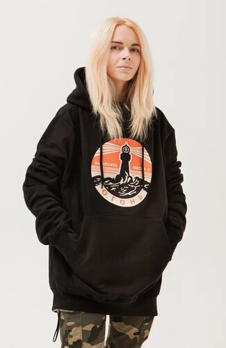 Худи ЗАПОРОЖЕЦ Ogon Deep Black фото 8