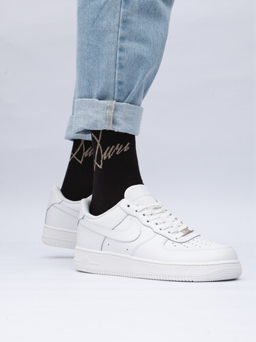 Носки ЗАПОРОЖЕЦ Дичь Каллиграфия Черный фото 16