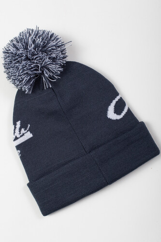 Шапка ЗАПОРОЖЕЦ Logo Pumpon/Лого Помпон Navy/Dark Navy фото 9