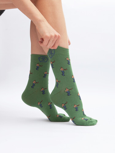 Носки ЗАПОРОЖЕЦ Контра Хаки фото 28