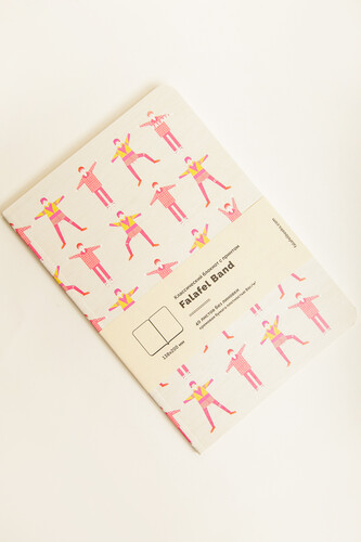 Блокнот FALAFEL BOOKS A5 Band фото 3