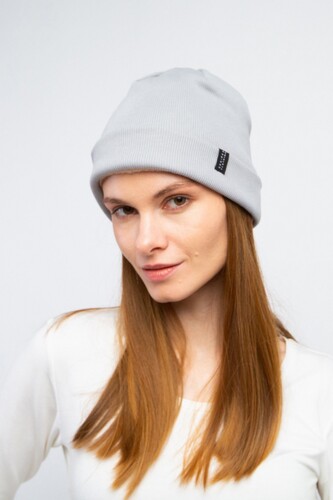 Шапка SEA-PEA СLOTHING Two (с флисом) Серый фото 6