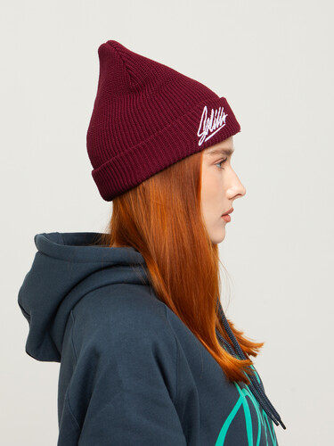 Шапка SKILLS Signature Bordeaux фото 19