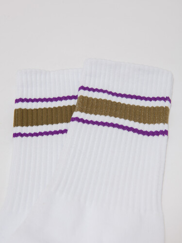 Носки махровые SKILLS Lines White/Brown фото 9