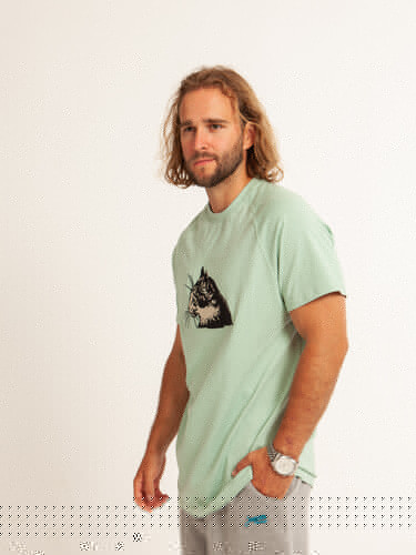 Футболка ЗАПОРОЖЕЦ Koshka Olive Dust фото 13