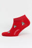 Носки ЗАПОРОЖЕЦ Мухоморчики короткие Красный фото 4