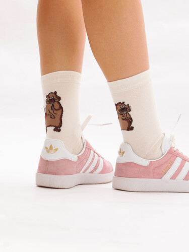 Носки ЗАПОРОЖЕЦ Бобры Светло-Бежевый фото 29