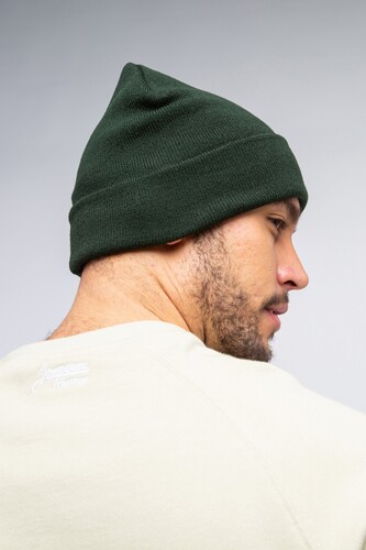 Шапка TRUESPIN Basic Beanie Forest Green фото 11