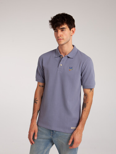 Поло ЗАПОРОЖЕЦ Ditch Polo Pastel Blue Grey фото 10