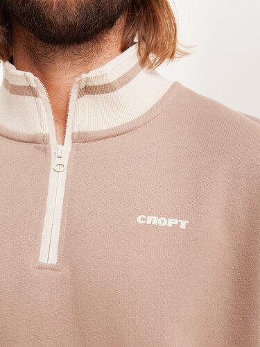 Свитшот ЗАПОРОЖЕЦ Sport ZIP Beige фото 20