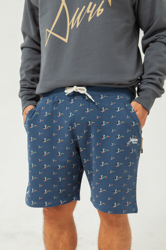 Шорты ЗАПОРОЖЕЦ Ditch 86Bit Ping-Pong Navy фото 10