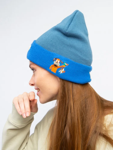 Шапка ЗАПОРОЖЕЦ Ditch Sobachka/Дичь Собачка Navy/Blue фото 18