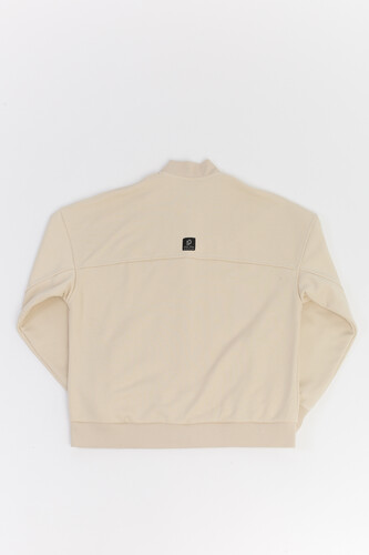 Толстовка без капюшона SEA-PEA СLOTHING женская Бежевый фото 6