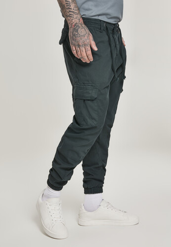 Брюки URBAN CLASSICS Cargo Jogging Pants Bottlegreen фото 10
