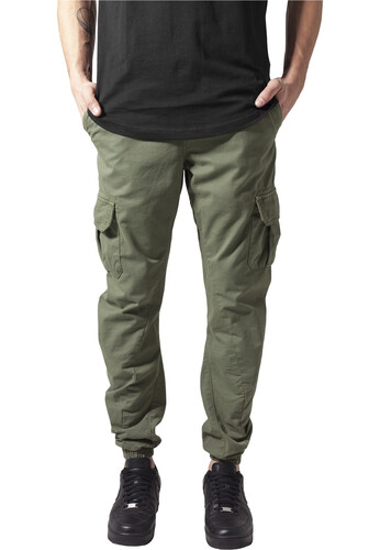 Брюки URBAN CLASSICS Cargo Jogging Pants Olive фото 6