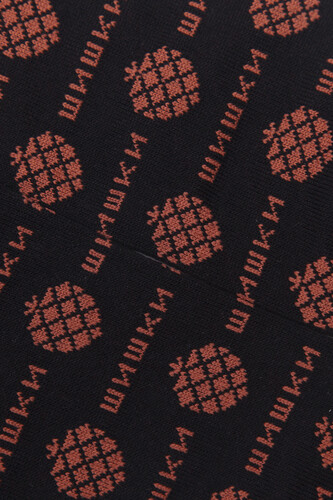 Носки ЗАПОРОЖЕЦ Шишки-2 короткие Черный/Коричневый фото 7