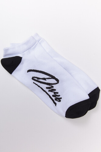Носки ЗАПОРОЖЕЦ Дичь Каллиграфия короткие Белый/Черный фото 8