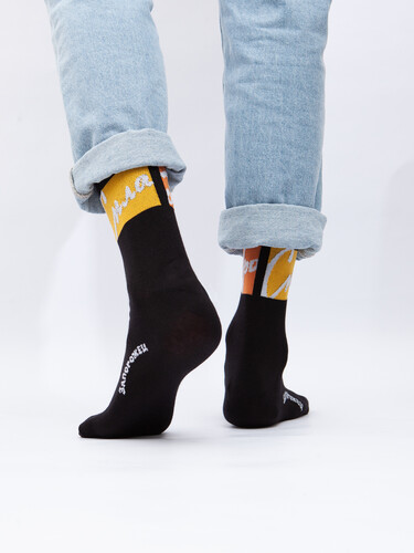 Носки ЗАПОРОЖЕЦ Сила Добро Черный фото 18