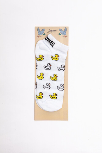 Носки ЗАПОРОЖЕЦ Утята короткие Белый фото 8