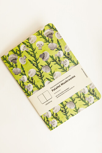 Блокнот FALAFEL BOOKS A5 Mushroom фото 3