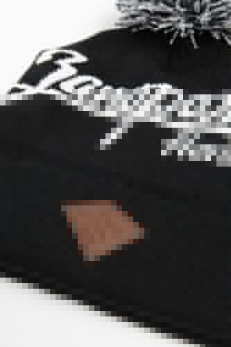 Шапка ЗАПОРОЖЕЦ Logo Pumpon/Лого Помпон Black/White фото 16