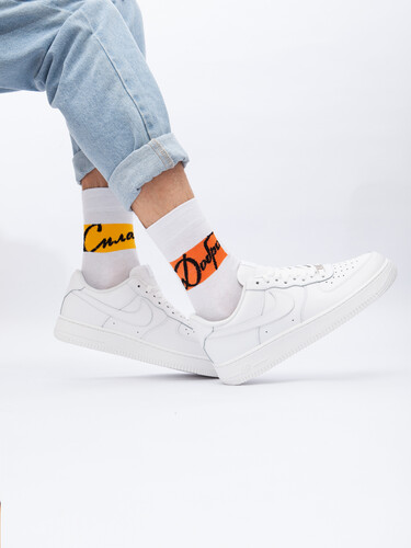 Носки ЗАПОРОЖЕЦ Сила Добро Белый фото 14