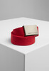Ремень URBAN CLASSICS Canvas Belts Red фото