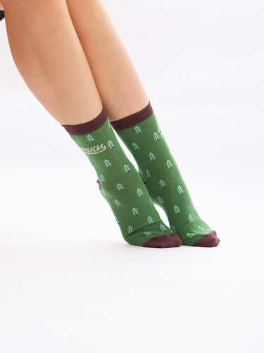 Носки ЗАПОРОЖЕЦ Шишки Зеленый фото 14